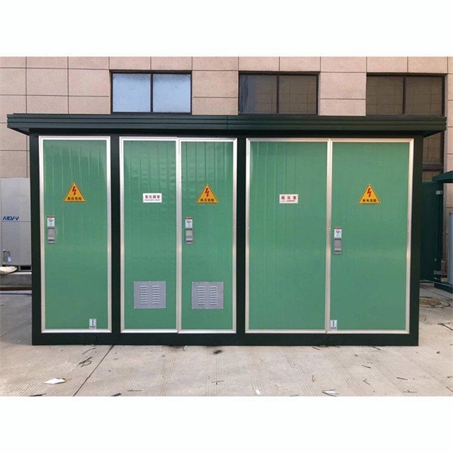 策勒1600KVA欧式箱式变压器